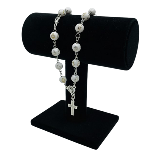 Bracciale Rosario Fatto a Mano in Vari Colori | Elegante e Spirituale