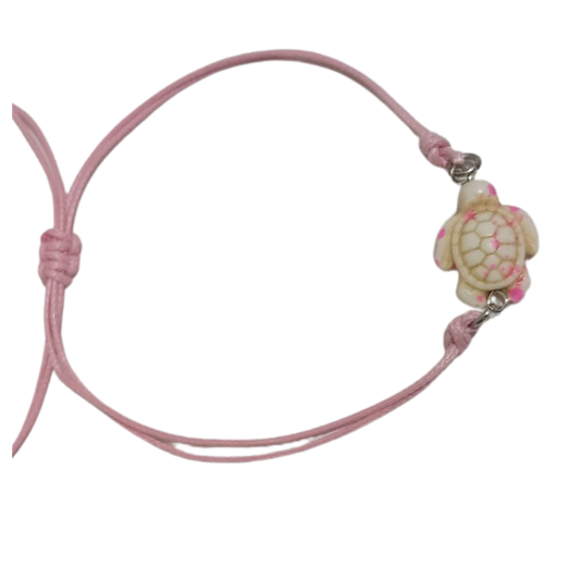 Bracciale con Tartaruga in Resina Fatta a Mano | Ogni Pezzo è Unico