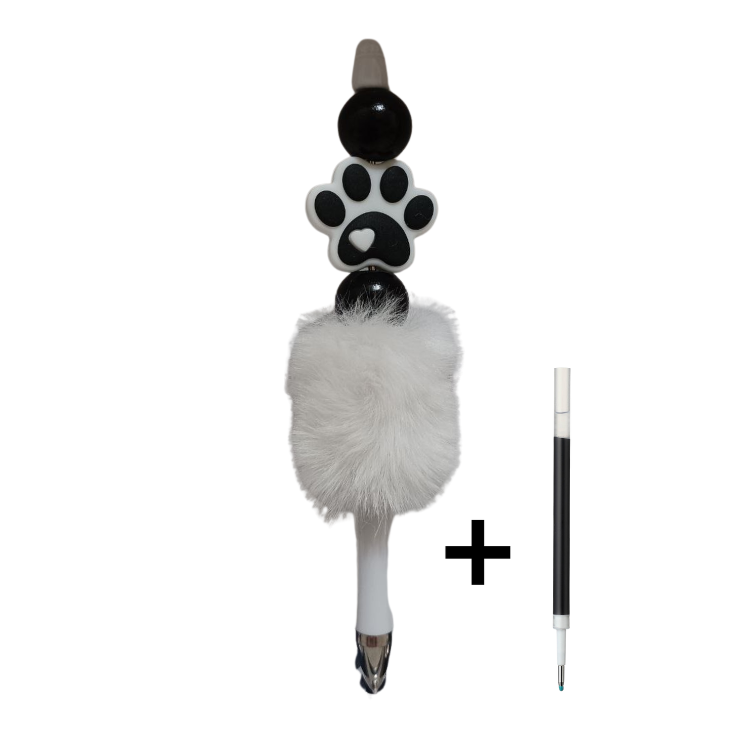 Penna Gatto - Bianco nera