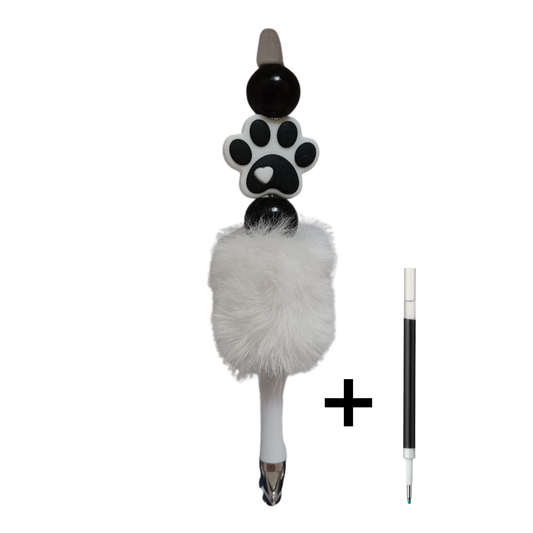 Penna Gatto - Bianco nera